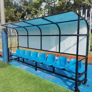 टीम रिजर्व बेंच स्टेडियम में बैठने वाले फुटबॉल खिलाड़ियों की जगह बेंच - Product Image 1