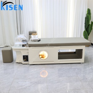 Kisen Japanese Spa Head Plastic Head Spa <b>Bed</b> for Beauty Salon & Barber Shop Water Circulating Massage Salon Plastic Shampoo <b>Bed</b> - Product Image 3