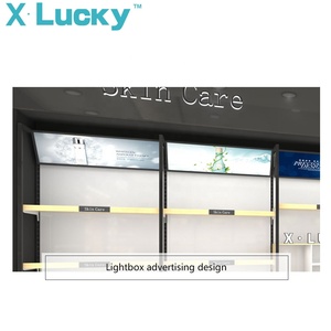 Affichage Stroley Cas Voyage Avec Lumière En Silicone Cosmétique Chariot Vertical Support De Pinceau De Maquillage De Beauté Rayonnage - Product Image 5