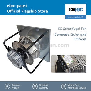 For K3G310-PH58-02 310mm 400VAC 4.6A 4000RPM 2950W 7105m3/h IP54 <b>Centrifugal</b> Cooling <b>Fan</b> OEM EC Motor M3G112-GA - Product Image 2