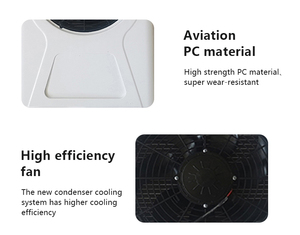 เครื่องปรับอากาศสำหรับรถบรรทุกขนาดใหญ่ รถตู้ รถเก๋ง 12V 24 โวลต์ รุ่น EAC001.22 ใช้พลังงานจากแบตเตอรี่ รุ่น EAC001.2 - Product Image 3