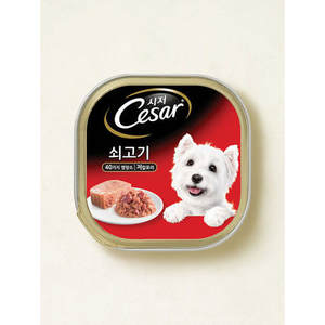 100g Comida húmeda de ternera para mascotas Producto de ternera Shezer - Product Image 1