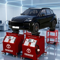 Simulateur de route Trihero TH-CSTM avec châssis métallique en acier pour garage et atelier, capacité de 4500 kg, machine de test de suspension automobile 10-20 Hz