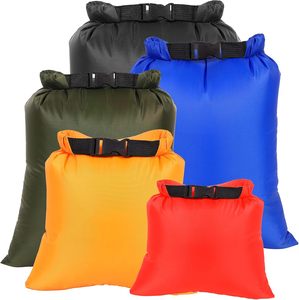 Paquete de 5 Bolsas Secas Impermeables, Bolsas Secas Ligeras para Exteriores, Bolsas Secas Ideales para Rafting, Navegación y Camping - Product Image 1