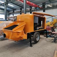 Pompe à béton diesel MINLE 30m³/h avec une pression de 10MPa, portée horizontale de 500m pour ponts et bâtiments de grande hauteur