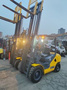 Original japonais importé 3m chariot élévateur d'occasion Komatsu 3 tonnes chariot élévateur de 3e génération - Product Image 2