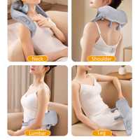 Appareil électrique relaxant chaleur cou douleur masseur pétrissage masseur soulagement ceinture congelée épaule trapèze Massage