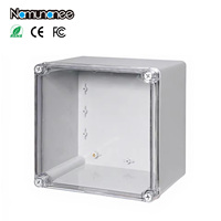 Boîte de distribution étanche IP67 Namunanee, boîte de jonction en ABS avec couvercle transparent, montage interne, passe-câbles