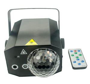 Lumières <span class=keywords><strong>laser</strong></span> LED rotatives activées par le son, <span class=keywords><strong>prix</strong></span> d'usine, lumières de scène de fête disco DJ - Product Image 2