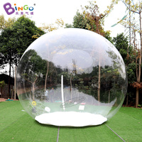 Tente bulle gonflable publicitaire, maison gonflable en PVC, boule de neige gonflable géante, globe de neige gonflable de Noël pour événements de Noël