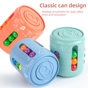 Cubo giratorio Magic Bean Intelligence Fingertip, rompecabezas para niños y juguete de desarrollo de inteligencia para aliviar el estrés - Product Image 3