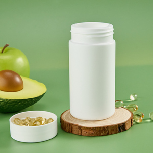 Pot en plastique recyclable de qualité supérieure au toucher doux pour les produits de santé haut de gamme, les médicaments, les vitamines, pot de conservation - Product Image 3