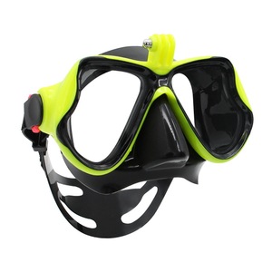 Máscara de Buceo para Adultos con Soporte para GoPro, Lentes de Vidrio Templado, Marco de Silicona para Snorkel y Buceo en Aguas Profundas - Product Image 4