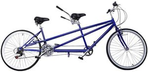 Vélo tandem noir à <span class=keywords><strong>2</strong></span> <span class=keywords><strong>places</strong></span>, 26 pouces, pour la location, idéal pour les voyages en famille et les excursions touristiques - Product Image 4