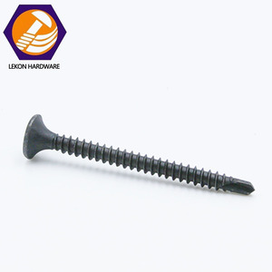 Fosfaterende Gipsplaat Schroeven Bevestigingsmiddelen Hoge Kwaliteit Zwart Zelfborende Gipsplaat Schroef Droge Muur Nagels Kiel Schroeven - Product Image 2