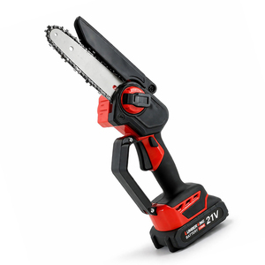 Motosierra Eléctrica Sin Escobillas de Alta Potencia, Sierra de Poda Inalámbrica de Mano Recargable con Batería de Iones de Litio para Carpintería - Product Image 1