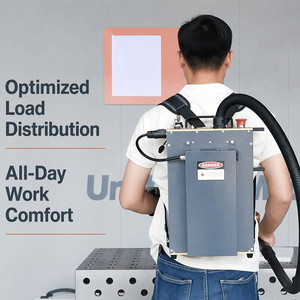 Machine de décapage de rouille au laser portable 200W, nettoyeur à impulsions pour la peinture, l'huile, l'oxyde et le nettoyage des surfaces - Product Image 2