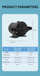 <span class=keywords><strong>Pompe</strong></span> CC sans balais à onde sinusoïdale <span class=keywords><strong>ultra</strong></span>-<span class=keywords><strong>silencieuse</strong></span> ZKSJ DC65C pour système de refroidissement liquide de serveur, compacte, efficace, sûre, basse tension, ODM OEM - Product Image 2