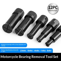 Extracteur de roulements 12 pièces pour boîtiers de moto et de vélo