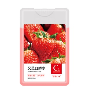 Spray Bucal Portátil de 20 ml con Sabor a Fruta Comestible, Refrescante del Aliento, Lubricante, Material de Grado Alimenticio - Product Image 4