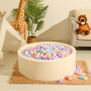 Piscine à balles rose clair pour bébés et enfants, intérieur/extérieur, capacité <100 kg, pour maison et centres commerciaux - Product Image 1