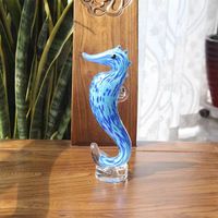 Décoration d'entrée de meuble TV moderne pour la maison Artisanat créatif en verre Perroquet Oiseau Animal Cristal Cadeaux créatifs pour les salons
