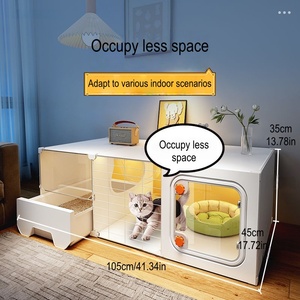 Luxuriöses modernes umwelt freundliches Haustier haus für Hunde und Katzen All Seasons Wohnzimmer möbel - Product Image 2