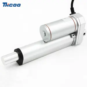 DC 12v 24v 50-500mm Micro Motor Electric Linear Actuator Stepper Motor IP65 For Automation