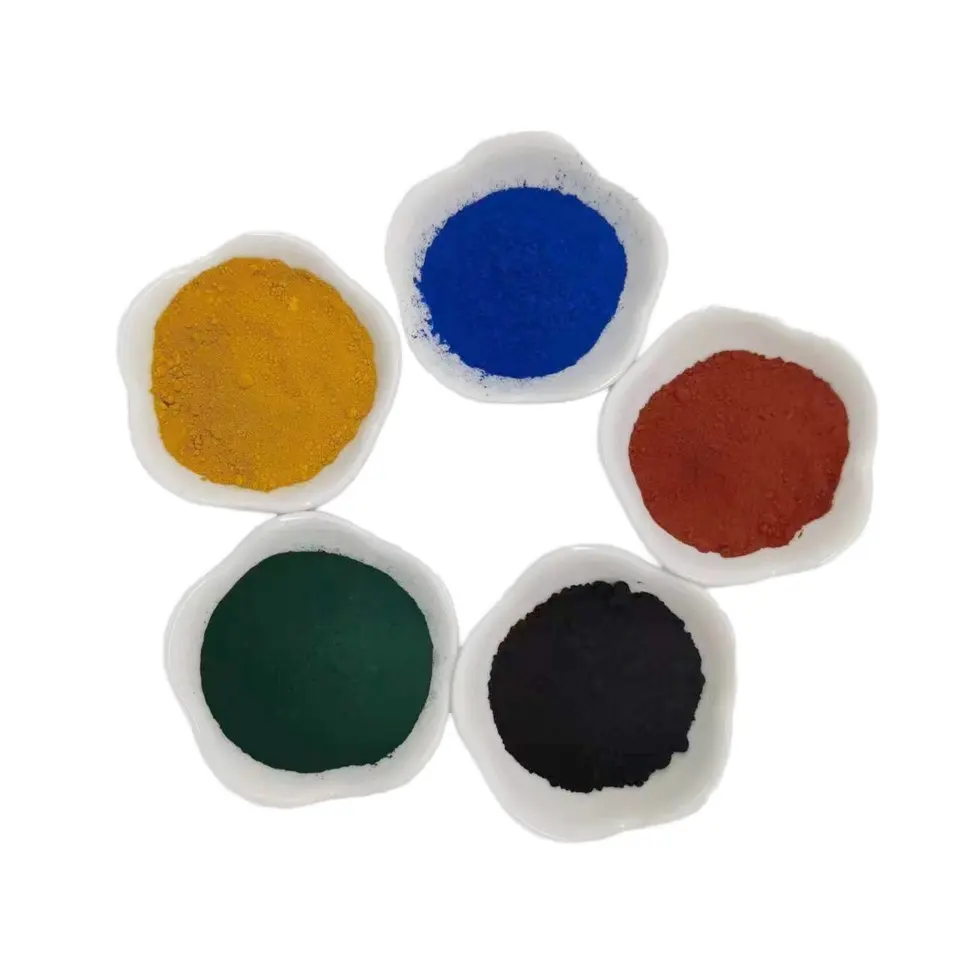 Cement Sand Blue Iron Oxide Pigment 8310 Bright Blue Color for Coating Ferric Oxide Other Names FE2O3 Usage Paint Pigment