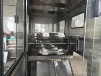 Ligne de production automatique facile à utiliser de remplissage de bouteilles en verre de boisson de 5 gallons Contrôle PLC Ensemble complet écologique de haute précision