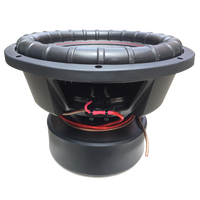 Subwoofer Mobil 5000W RMS 10000W MAX Dual Voice Coil Heavy Duty Keranjang Die Cast