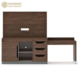 लक्जरी आधुनिक होटल फर्नीचर कस्टम ठोस ओक लकड़ी पर्यावरण के अनुकूल टिकाऊ 4 साल की वारंटी बेडरूम सेट बिस्तर फ्रेम हेडबोर्ड - Product Image 2