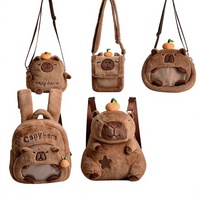 Nouveau sac à bandoulière Capybara, sac à bandoulière en peluche, poupée Capybara