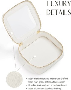 Custom Clear Makeup <b>Bag</b> Mini Cosmetic Pouch Cute PVC Make up Toiletry <b>Bag</b> for Women Girls - Product Image 6
