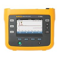 Enregistreur de puissance Fluke 1736, compteur d'énergie triphasé avec écran LCD pour la surveillance électrique