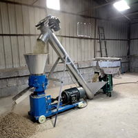 Ligne de production d'aliments pour animaux, volailles, bétail, granulés pour poulets, vaches, chats, chiens, haute productivité, diesel, Storsen