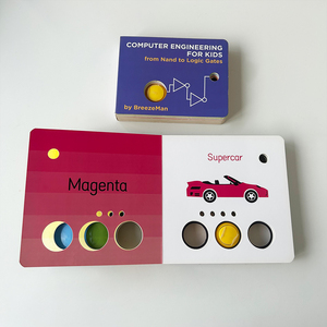 Libro Parlante Programmabile Personalizzato a Basso Prezzo con Copertina Rigida e Cartone per l'Apprendimento dei Bambini con Modulo Sonoro - Product Image 4