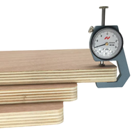 Panneau stratifié mélaminé moderne E0 de qualité environnementale, étanche, 18 mm, pour meubles de cuisine intérieurs 4x8, résistant au feu