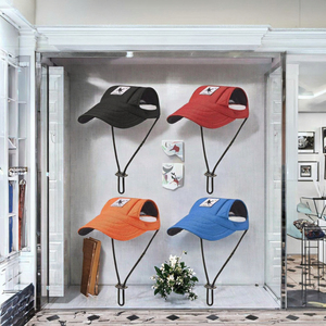 Casquette de baseball réglable pour chien, écologique, en tissu uni, style sportif, accessoires mignons pour animaux de compagnie <span class=keywords><strong>HELLOMOON</strong></span> pour chiens de petite/moyenne taille - Product Image 3