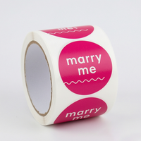 Etiquetas Adhesivas de Vinilo Personalizadas con Logotipo, Etiquetas Impermeables en Rollo, Etiquetas de Papel