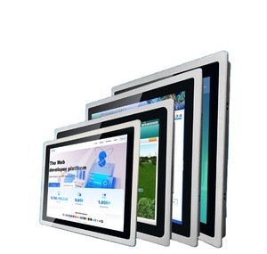 All-in-One 10 12 15 17 19 inch IP65 Bảng điều khiển công nghiệp PC màn hình cảm ứng màn hình DVI giao diện mở khung cảm ứng điện trở - Product Image 2