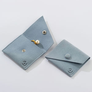 New Arrival Oblique Flap Jewelry Container Special <b>Gift</b> Pouch for Necklace Ring Earrings Bangles - Product Image 4
