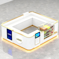 Vitrine de présentation de pâtisserie sur mesure pour café, bar, kiosque à desserts, comptoir de réception, mobilier de café
