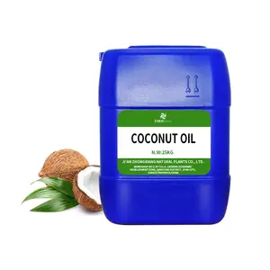 Стеклянная бутылка для упаковки сырого кокосового масла для приготовления пищи и косметики, пригодное для использования жидкое кокосовое масло, оптовая продажа, экспорт по всему миру