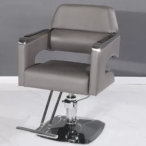 Silla de Barbería Hidráulica de Alta Calidad al por Mayor, Silla Pequeña de Cuero Sintético para Hombres - Product Image 3