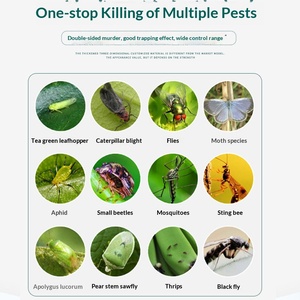 Piège à insectes jetable en papier solide et collant, hautement recommandé pour la lutte contre les nuisibles volants en extérieur - Product Image 6