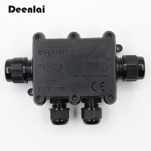 Boîte de jonction étanche IP68 avec bornes câble extérieur boîte de jonction souterraine lumière de <span class=keywords><strong>jardin</strong></span> boîte étanche Deenlai FSH713-4P - Product Image 1