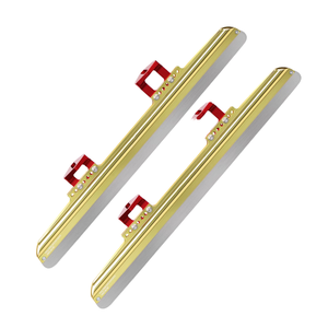 Venta Directa de Patines Profesionales de Aluminio para Exteriores, Antideslizantes, Dorados, para <span class=keywords><strong>Pista</strong></span> de <span class=keywords><strong>Patinaje</strong></span>, Patines de Carreras de <span class=keywords><strong>Pista</strong></span> Corta - Product Image 1