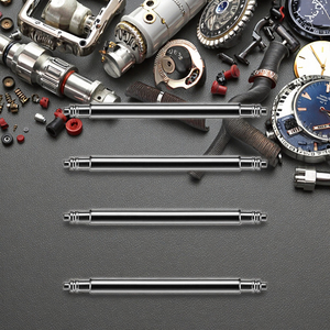 Pièces de montre SKX007, barre à ressort épaisse de 2,5 mm en acier inoxydable de 22 mm - Product Image 4