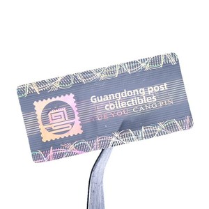 Novo Adesivo Holográfico Transparente a Laser Personalizado Prata Liso A4/A3 para Marca, Dupla Face, Adesivo à Base de Água, Feito Sob Encomenda - Product Image 5